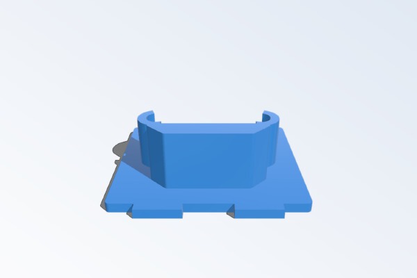 Fat Shark ZMR250 Camera Mount | 3d print model