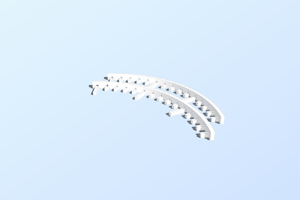 LED Clock Dial - PMMA Optic Tubing Holder | 3d print model