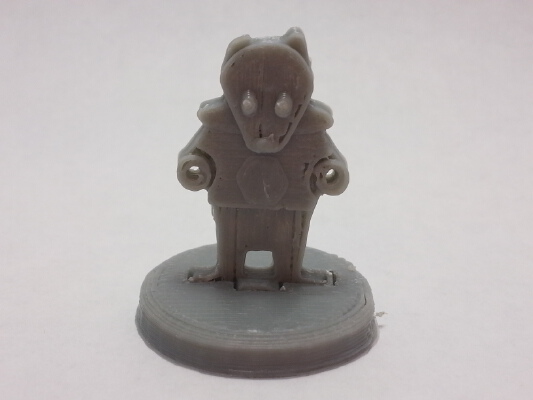 FlatMinis: Pookah Badger Soldier | 3d print model