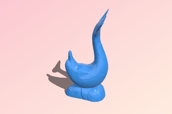 Dolphin Sculpture | 3d print model