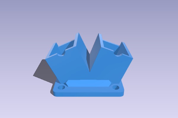 Dual 2 5015 Radial Blower to 40mm Adapter Fan | 3d print model