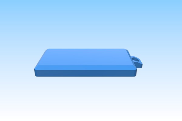 Single Chocolate Bar Mould | 3d print model
