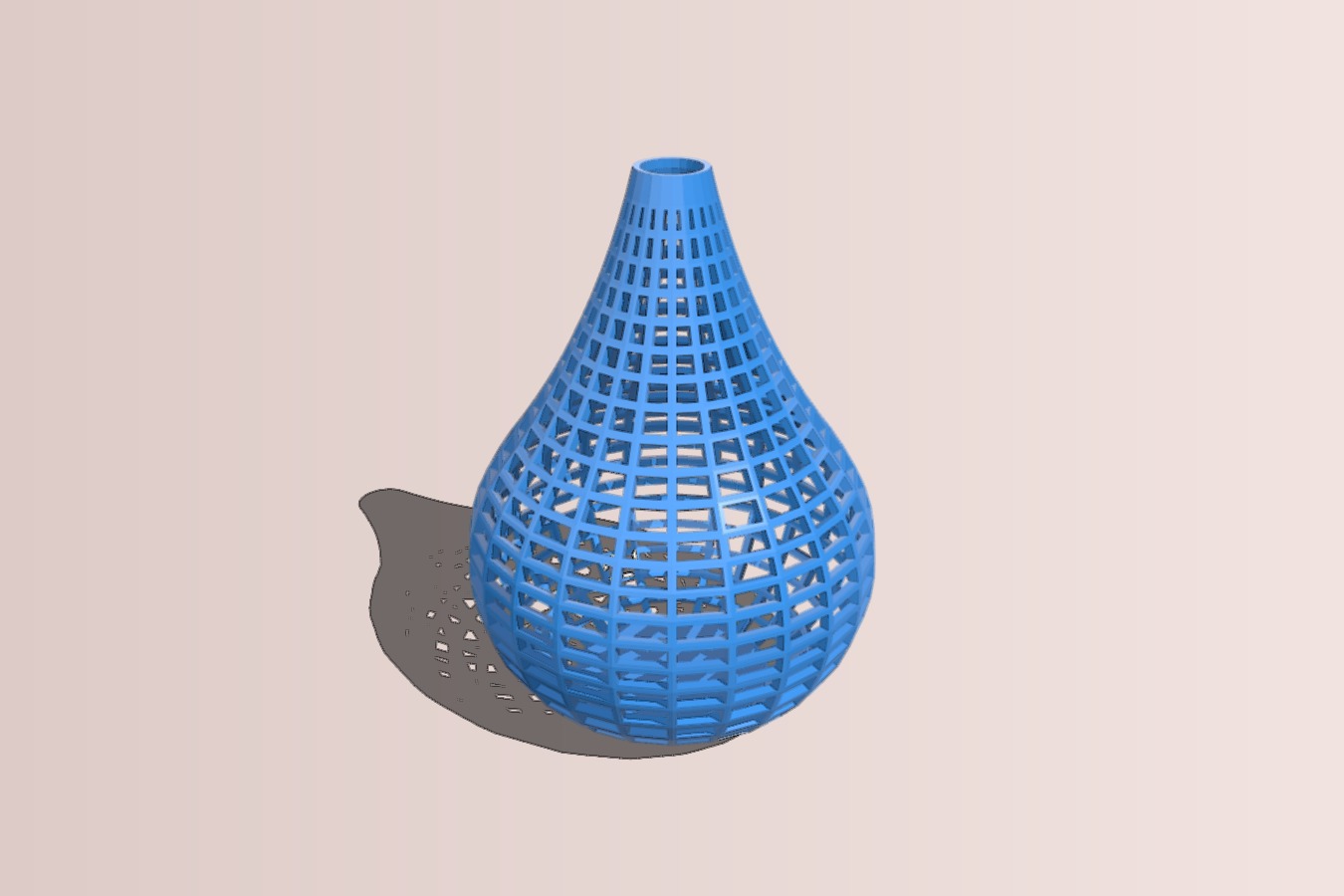 Grid vase
