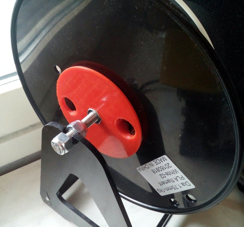 Ultra-simple spool adapter for Anet A8, A6 and others