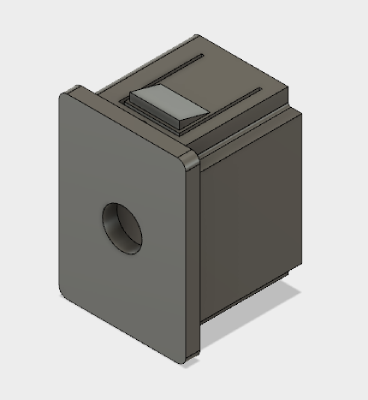 Miata NC Bose aux jack replacement | 3d print model