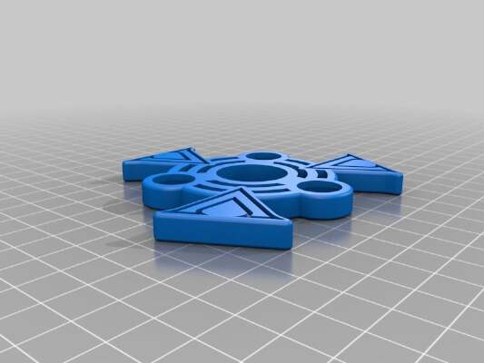 Virginia Fidget Spinner - Wingnut2k | 3d print model