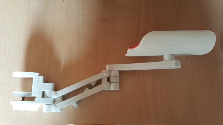 Reposabrazos giratorio (Rotating armrest) | 3d print model