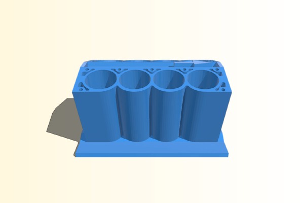 V8 Spark Plug Holder | 3d print model