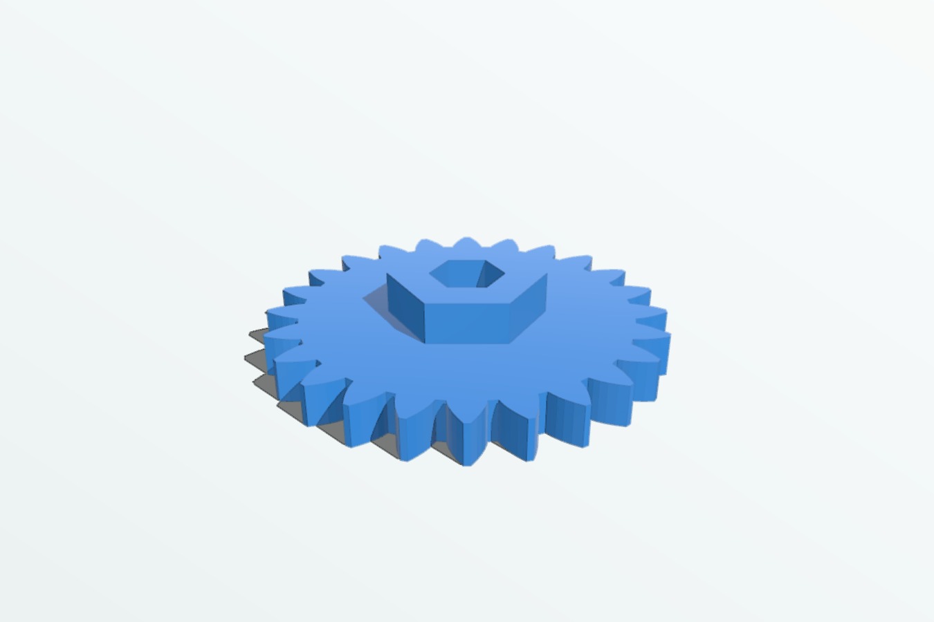 Compact extruder with symmetric mount and fan support