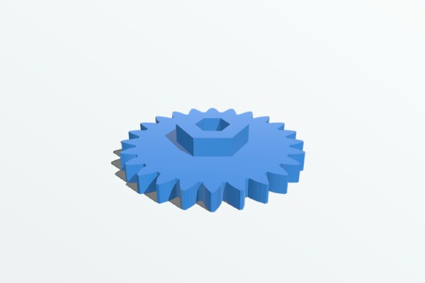 Compact extruder with symmetric mount and fan support | 3d print model