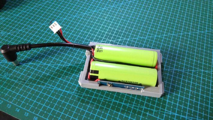Fatshark Battery Case for Batteries 18650B | 3d print model