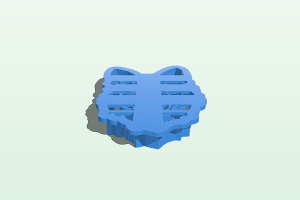 German Shepperd cookies cutter | 3d print model