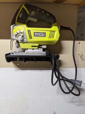 Wall Mount for Ryobi Jigsaw | 3d print model