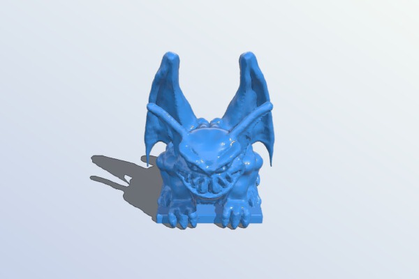 Gargoyle Post Topper #4 | 3d print model