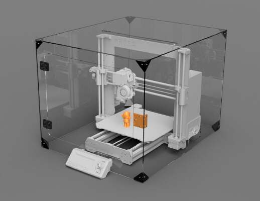 SPANNERHANDS Prusa i3 MK2 _ MK2S _ MK3 Enclosure | 3d print model