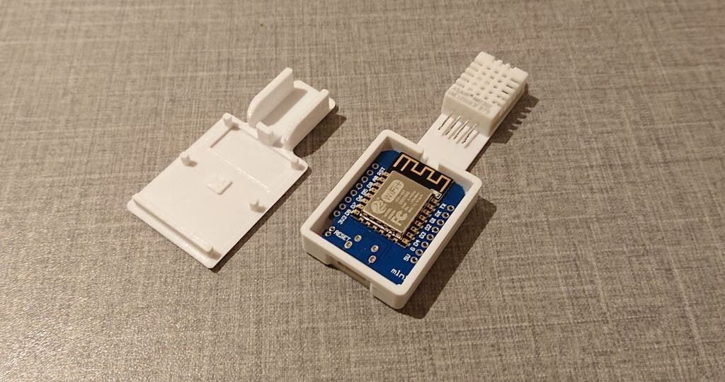 AirCare - Temperature and humidity with Wemos D1 Mini and DHT22