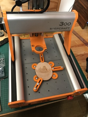 Stepcraft table clamping | 3d print model