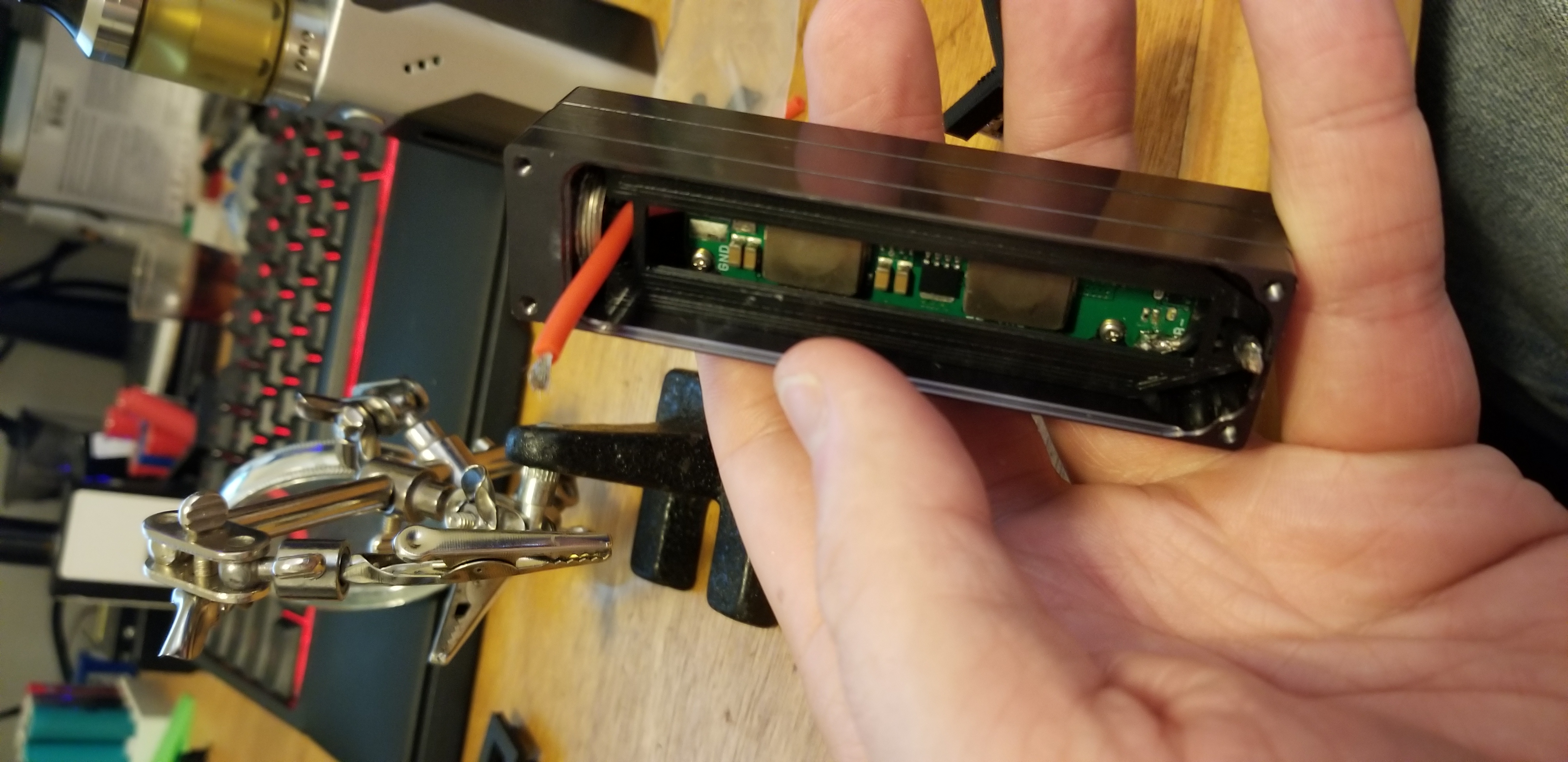 DNA75 Enclosure Battery Tray and Standoff