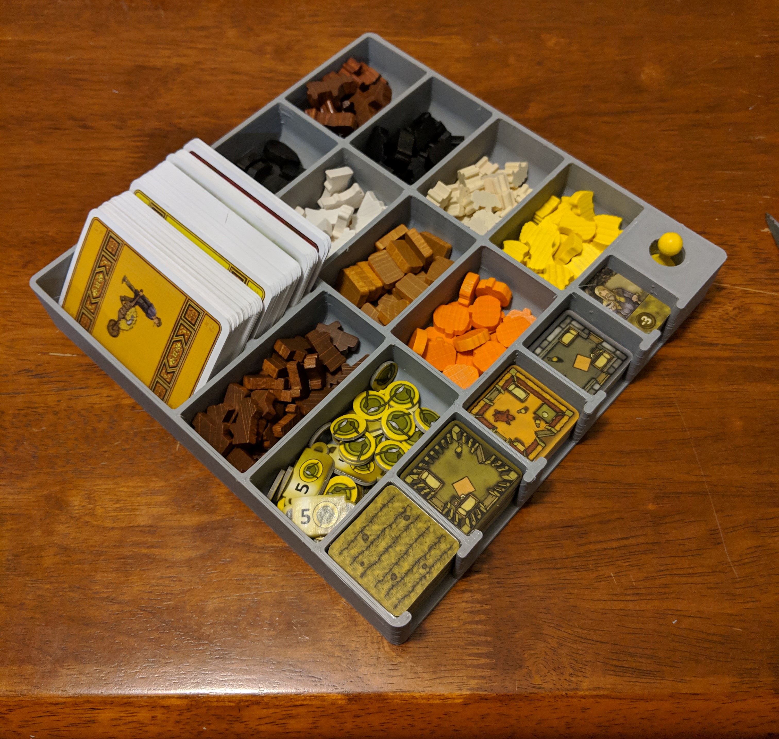 Agricola Organizer for Resources and Player Pieces