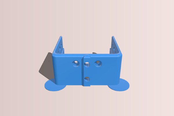 FLIR A3xx Series 9-Point Mount | 3d print model