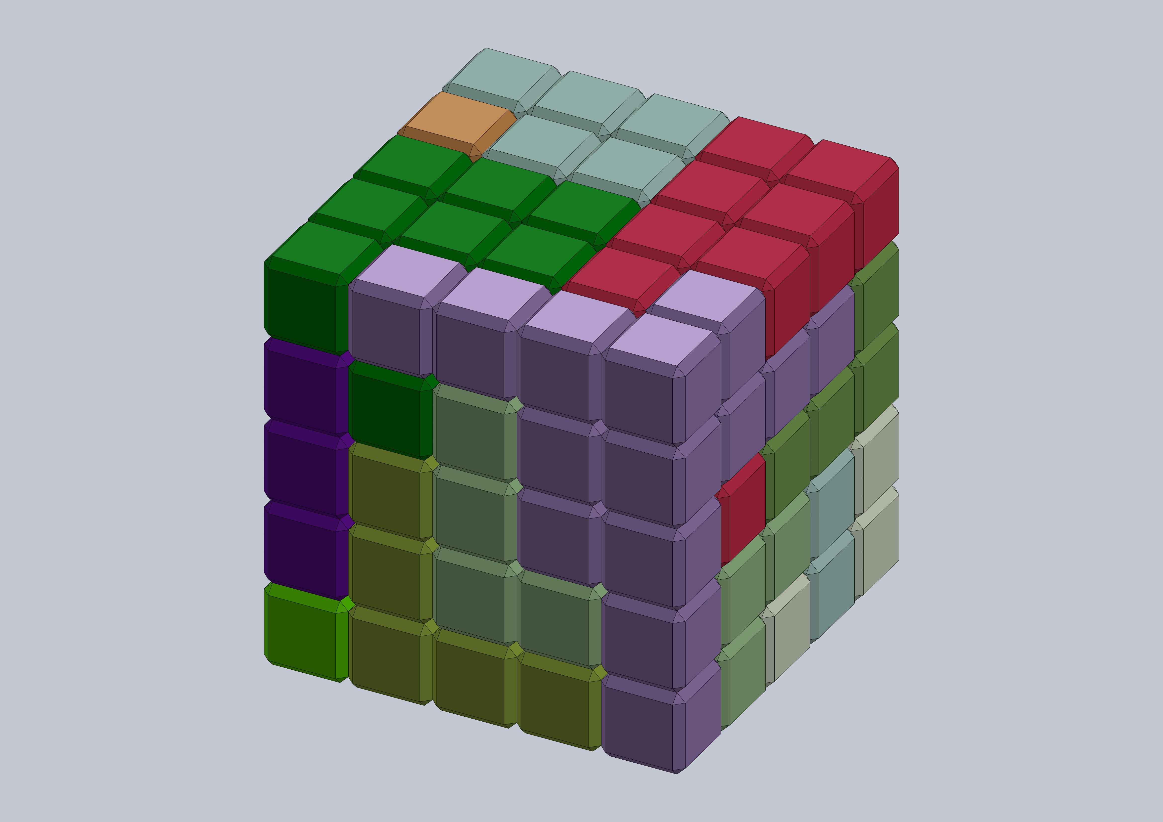 Five Cubed Puzzle