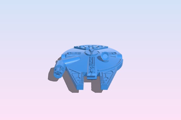 Millenium Falcon | 3d print model