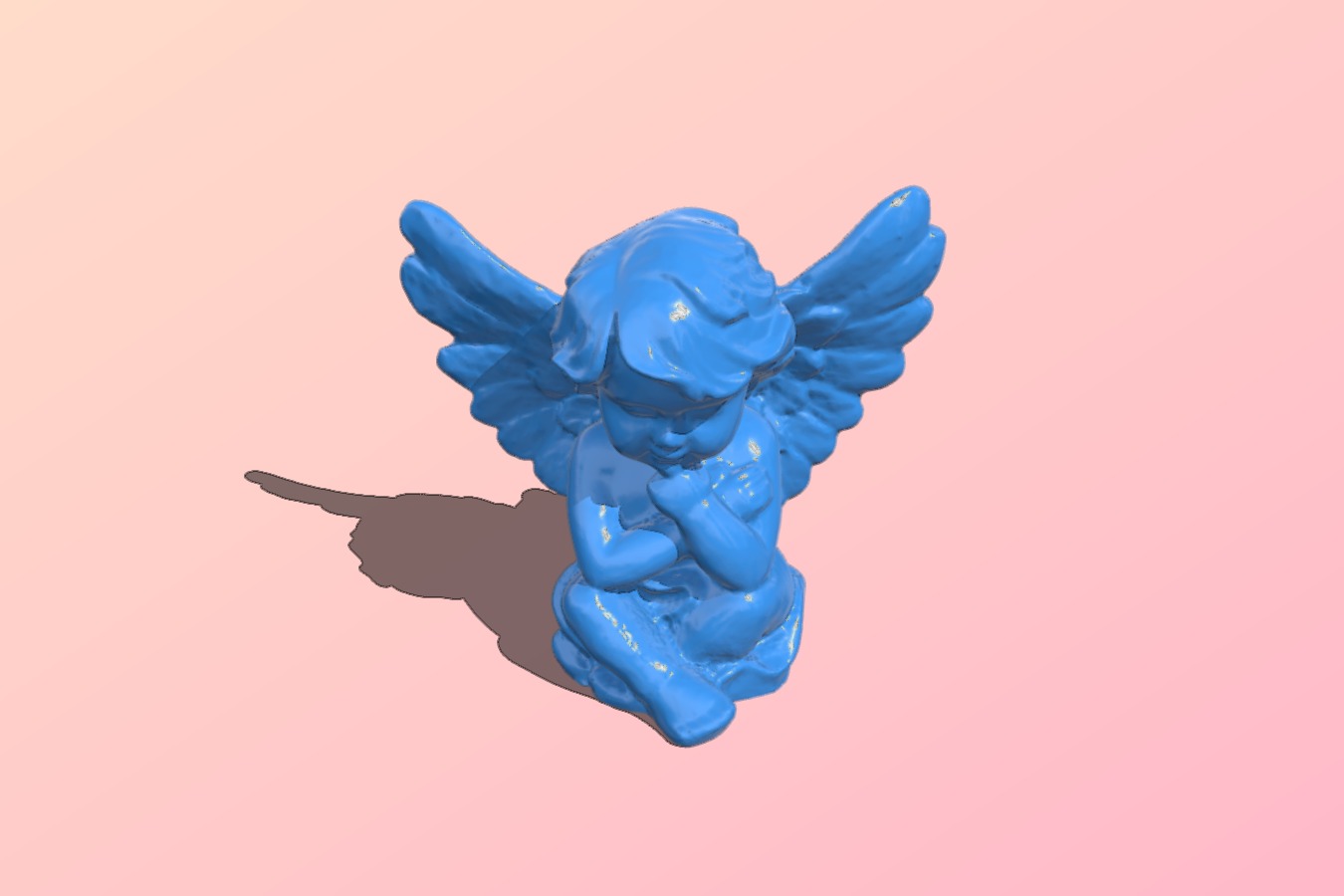 Dreaming Angel - 3D Scan