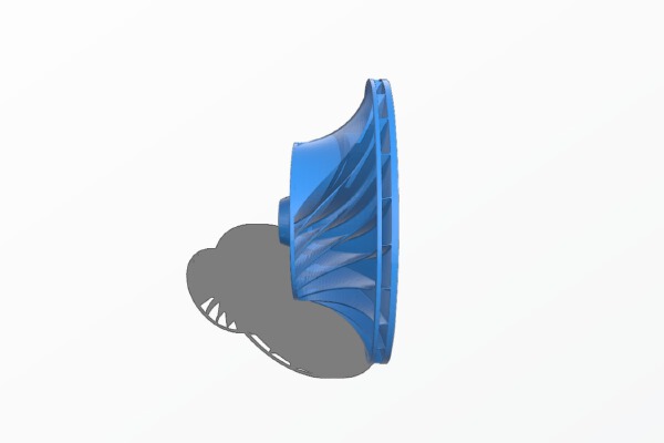 Girante esempio per esposizione con levitazione magnetica - Impeller example for exposure with magnetic levitation | 3d print model