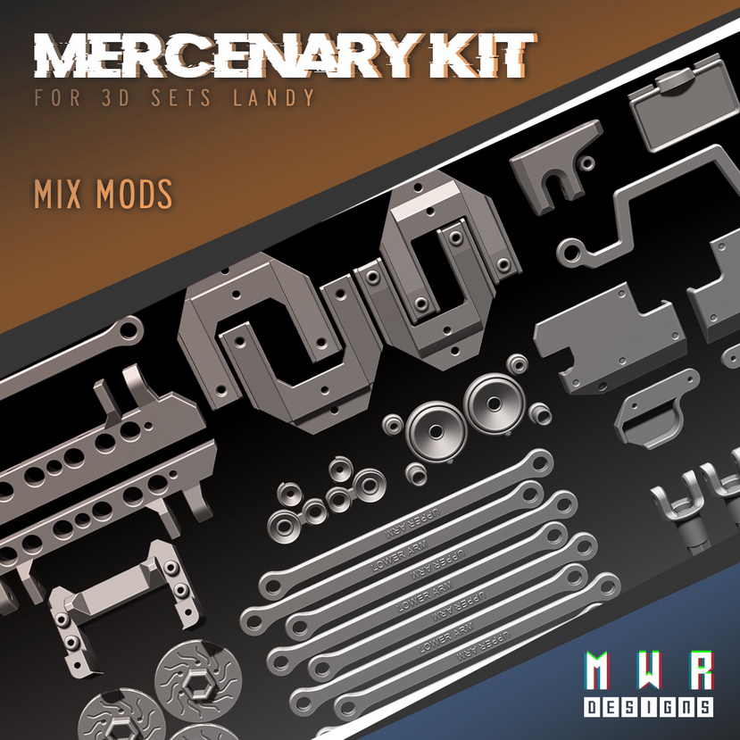 3D Sets Landy - Mixed Mods by MWR Designs