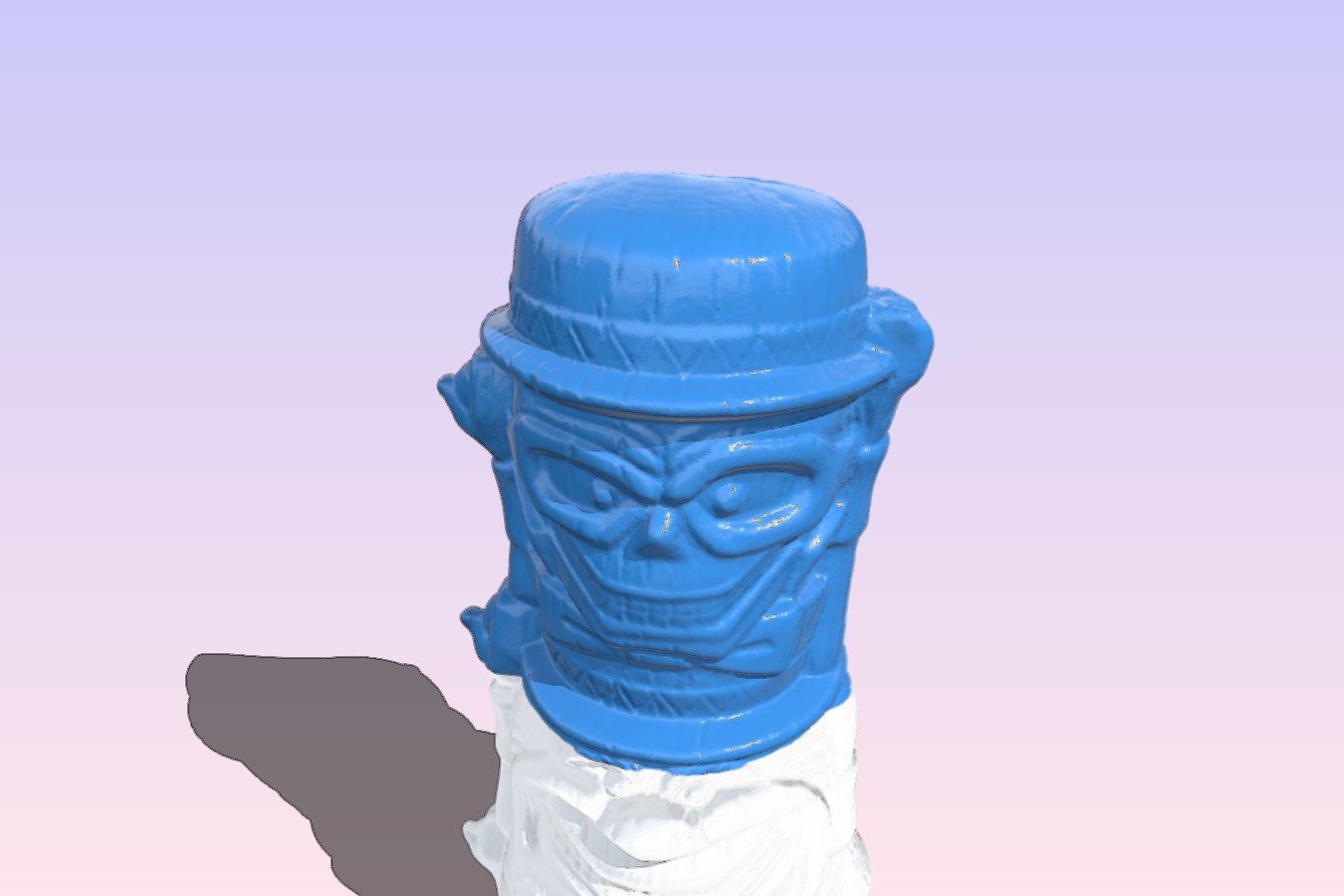Three (Hitchhiking) Ghosts Tiki