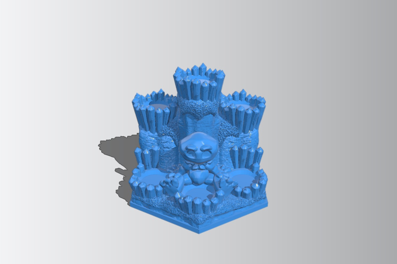 Rock Golem Dice Pedestal