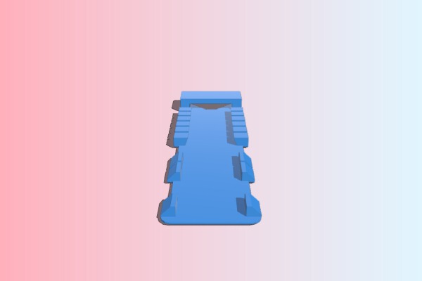 Oculus Rift - Top Strap Cable Guide | 3d print model