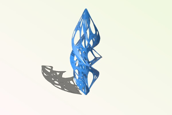 organic deco thing | 3d print model