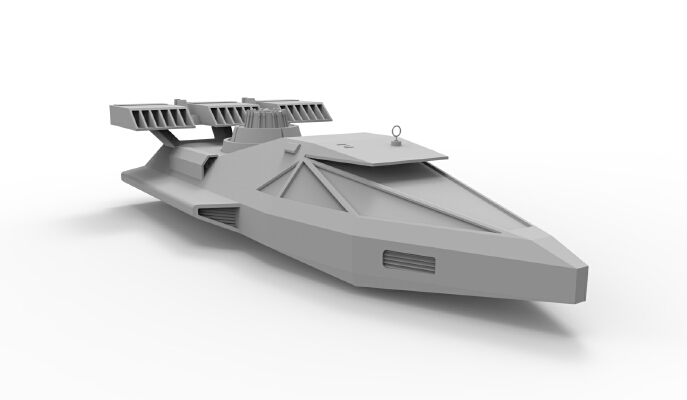 V-35 Courier Speeder | 3d print model