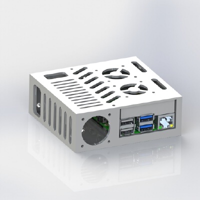Raspberry Pi4 Case - Ender 3 _ Ender 3 Pro _ Ender 3 V2 | 3d print model