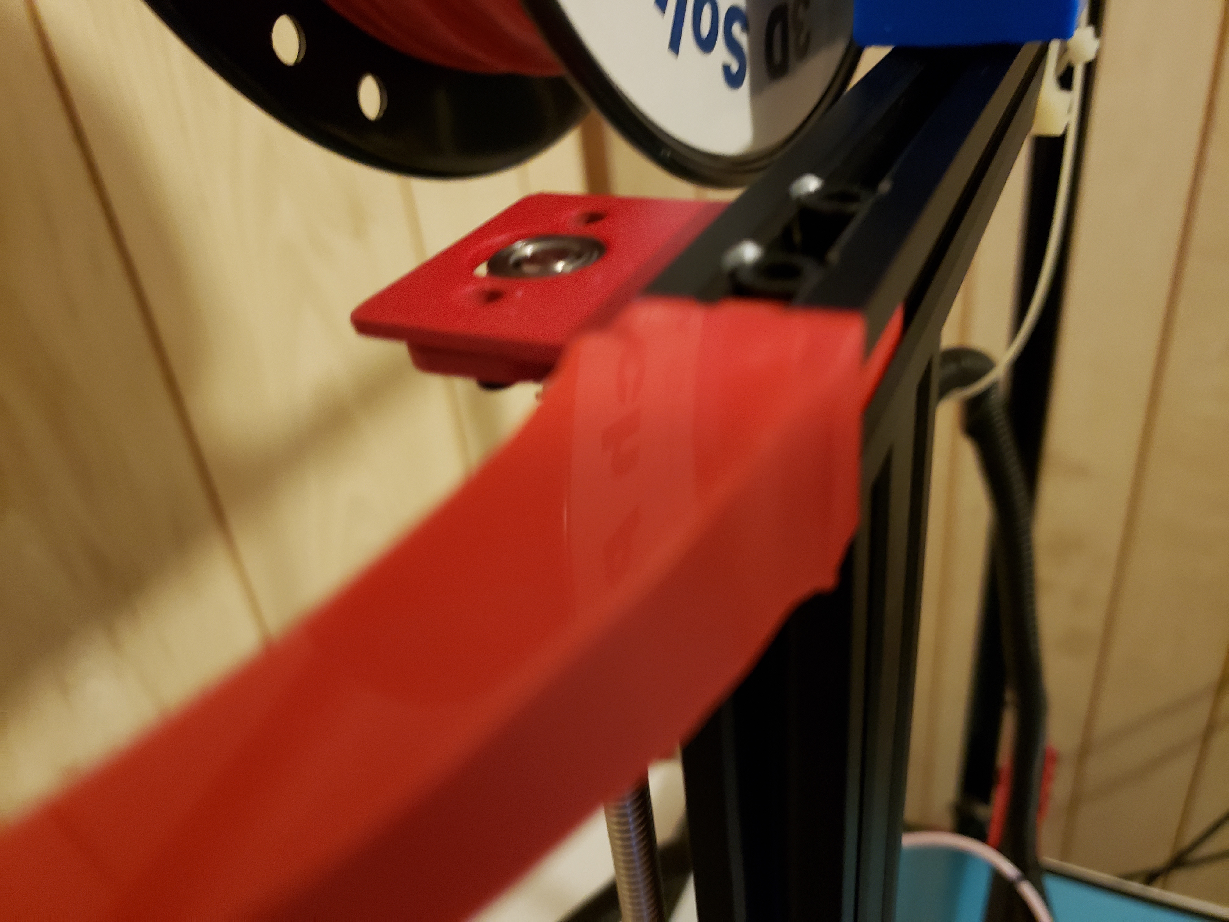 Alfawise U20 Filament Guide