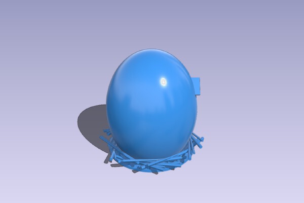 Nest Birdhouse | 3d print model