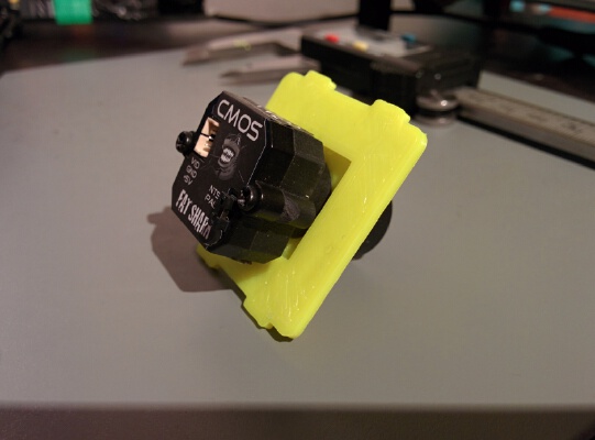 ZMR250 FatShark 600TVL tilted mount | 3d print model