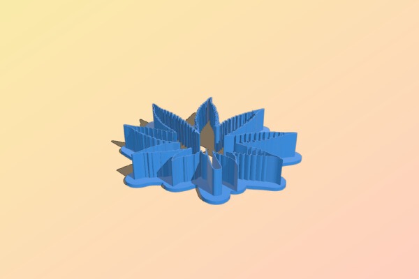 Marijuana leaf cookie cutter | 3d print model