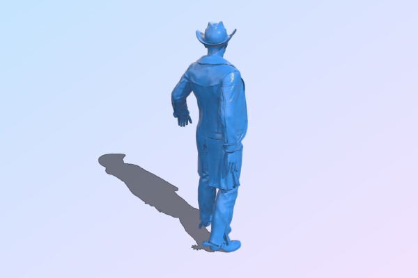 Cowboy | 3d print model