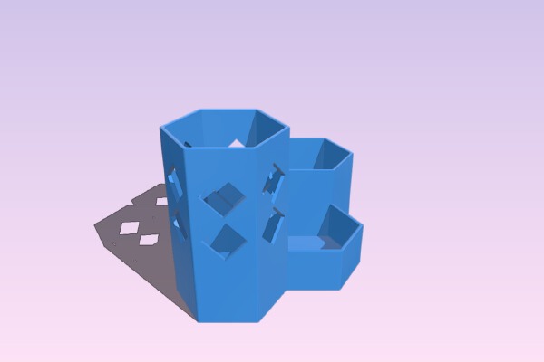 Simple office organizer | 3d print model