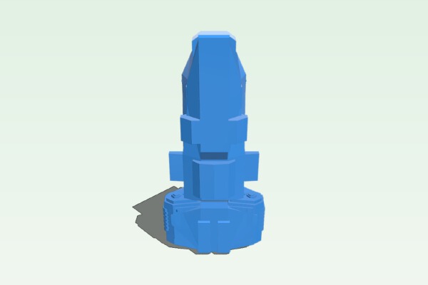 Heavy Battleship | 3d print model