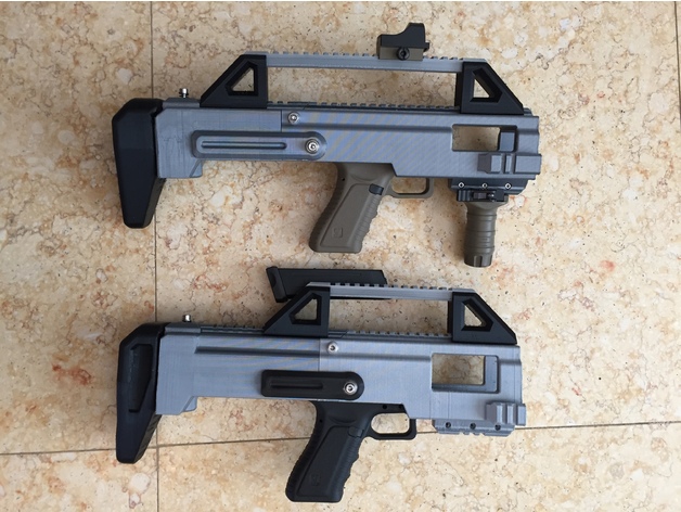 Glock - Airsoft Carbine | 3d print model