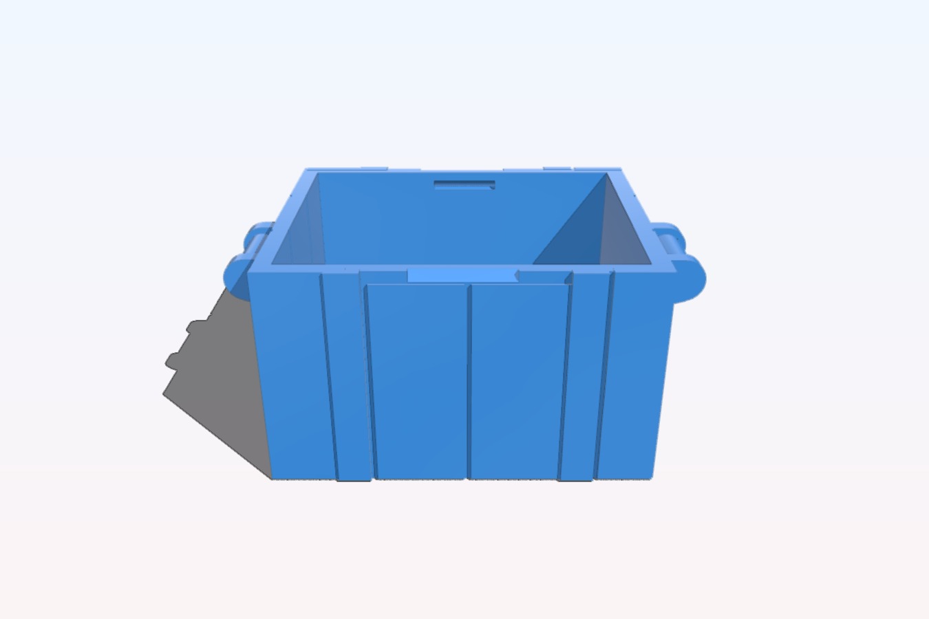Crate for Playmobil "Danger Explosives" lid