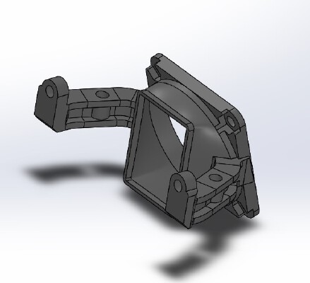 TronXY X1_X3 Dual_Single 40mm Fan Mount and Part Coolers and Cable Router | 3d print model