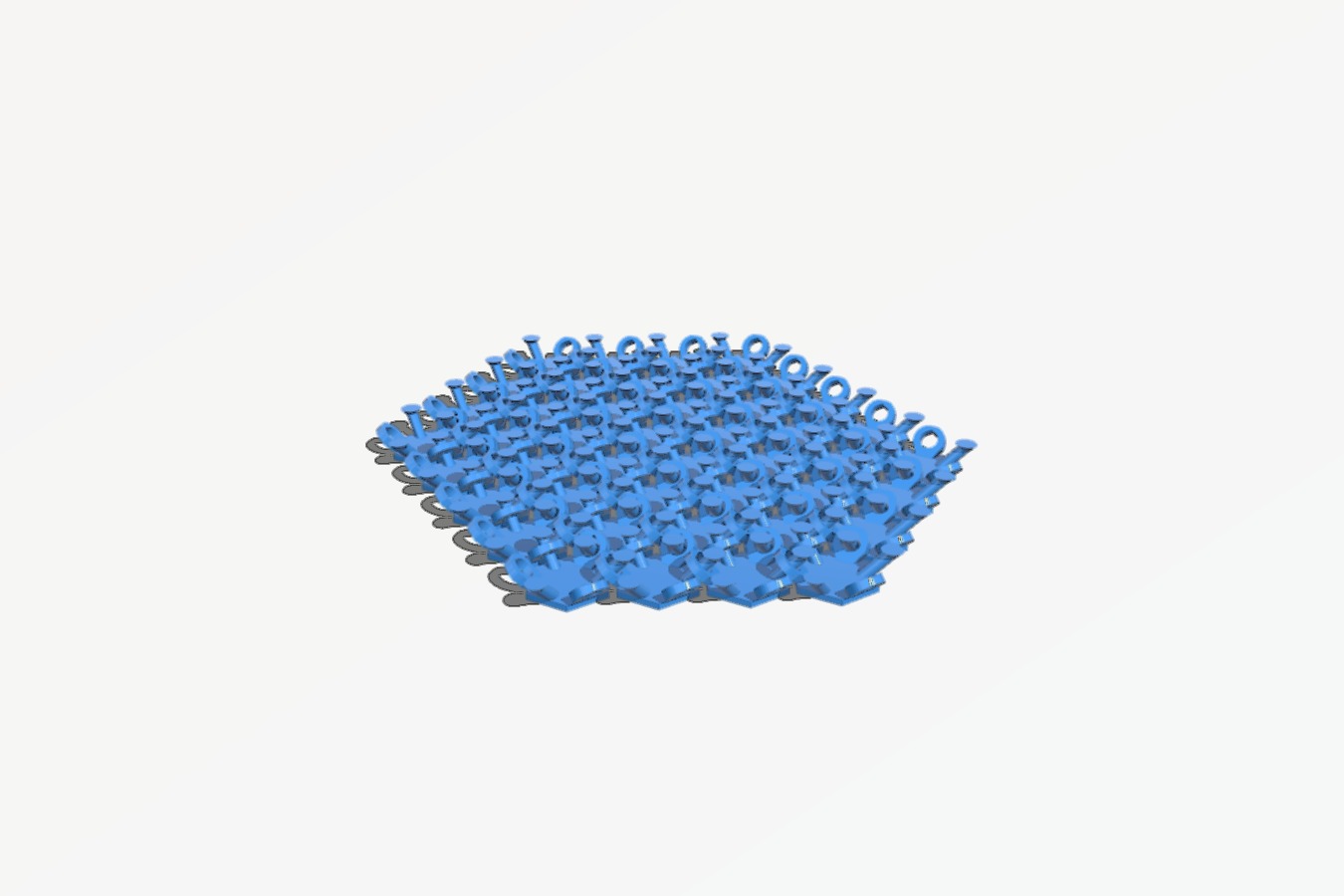 Hex chain (scale) mail