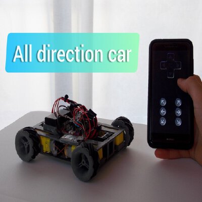 MECANUM WHEELS CAR | 3d print model