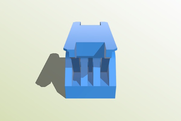 Lego Duplo to Hot Wheels Hinge Adapter | 3d print model