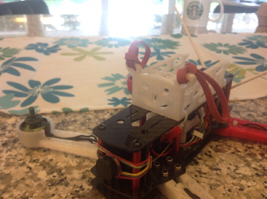 ZMR 250 Battery Mount V1 and V2 | 3d print model