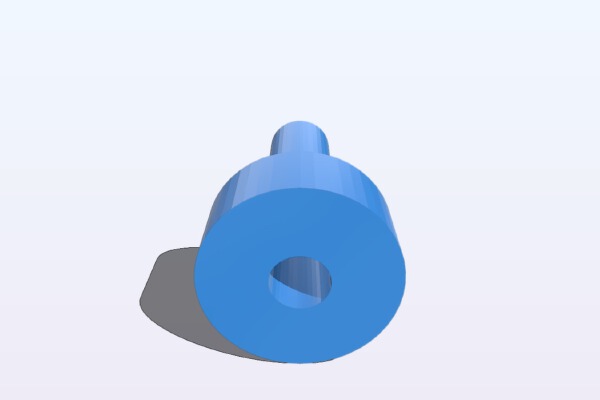 Molde para Silicona Rueda de Robot Seguidor de linea 22x40 | 3d print model